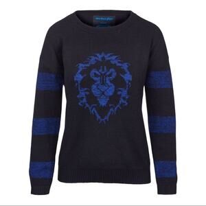 WeLoveFine World of Warcraft Alliance Sweater NWT